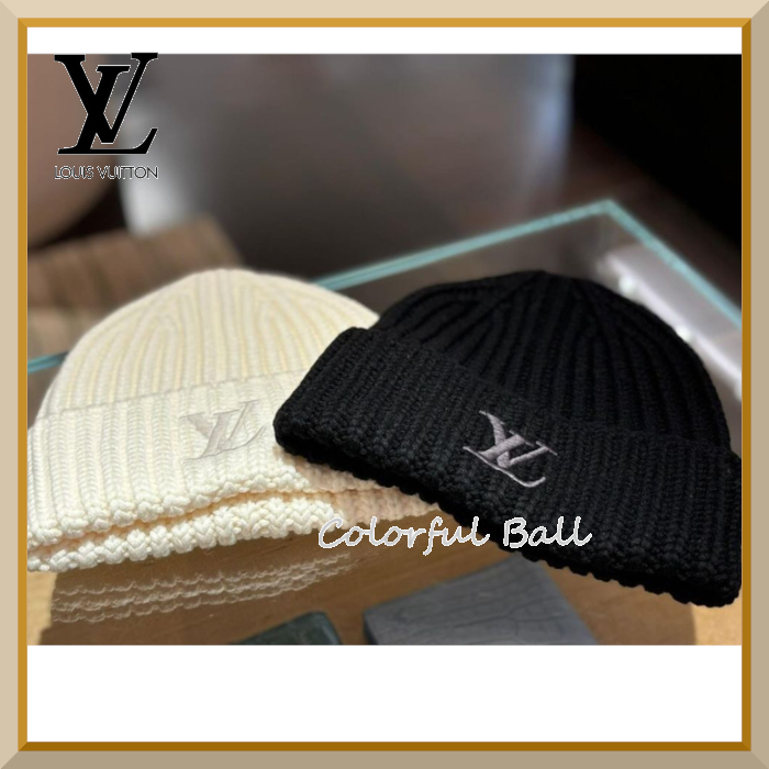 安心国内】Louis Vuitton ビーニー オンリー LV ニット帽 (Louis