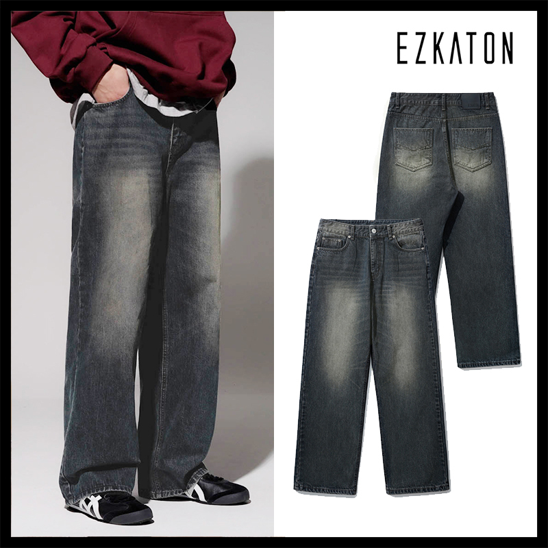 ★EZKATON☆MEDIUM INDIGO DENIM PANTS★