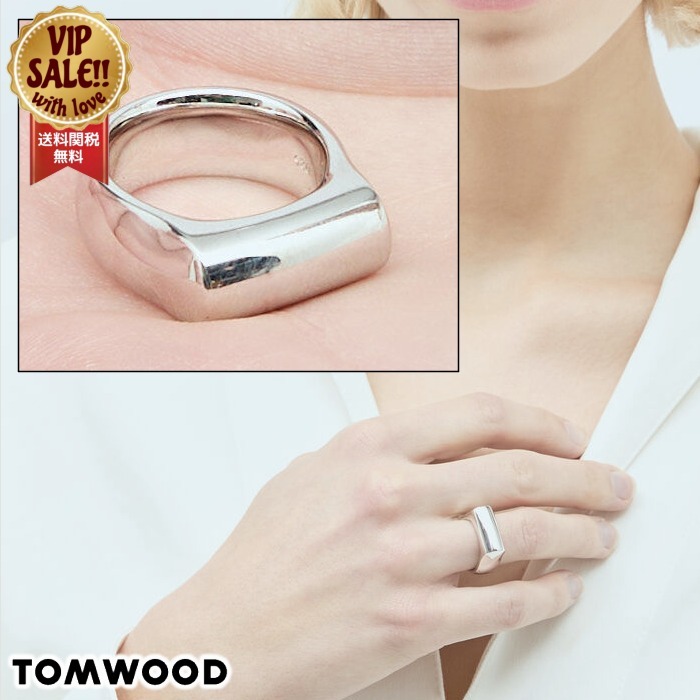 【TOM WOOD】 クレストリング シルバー 【トムウッド】