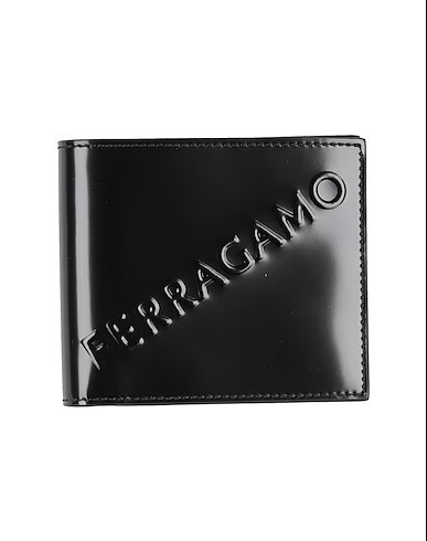 【FERRAGAMO】二つ折り財布 ブラック