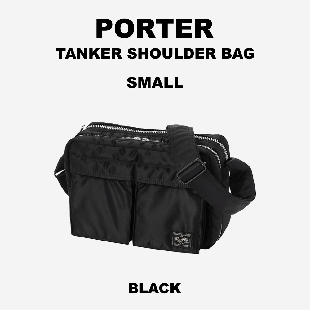 【PORTER 】 TANKER SHOULDER BAG S BLACK