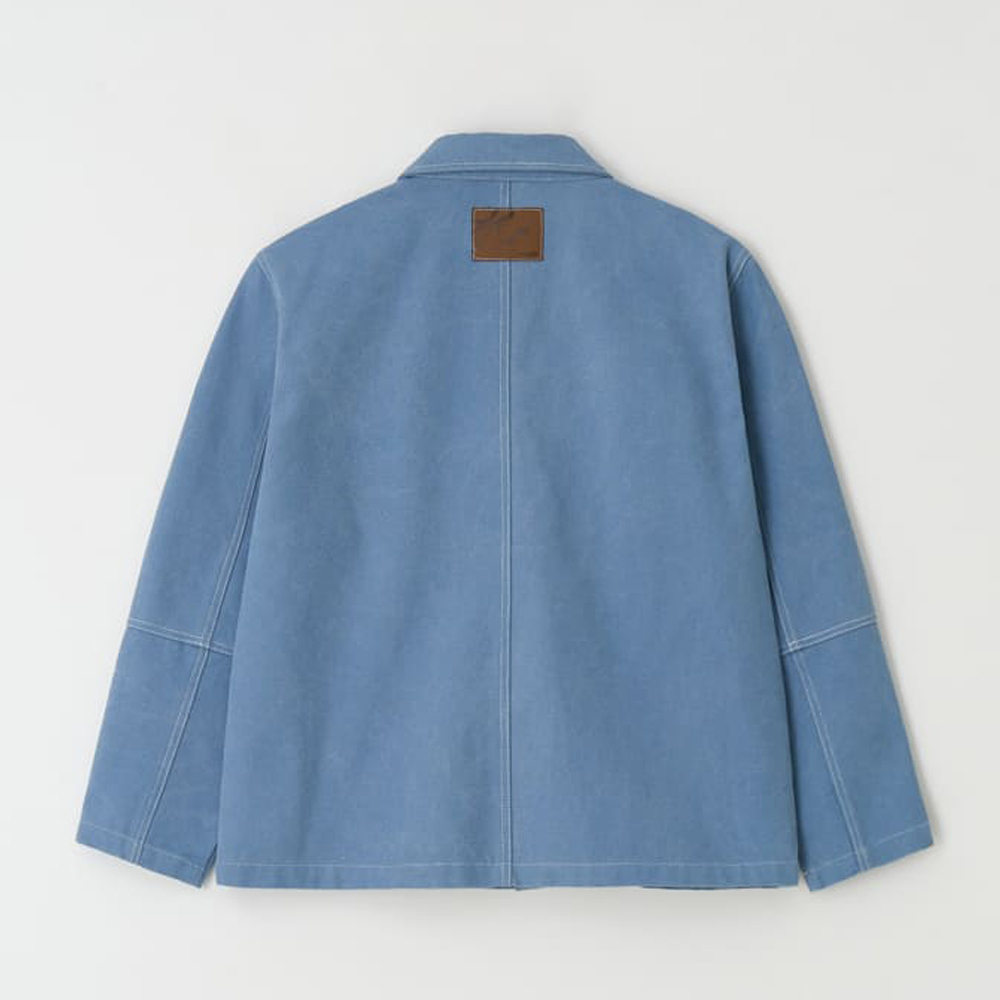 [RONRON] STITCH POINT OXFORD WORK ジャケット★新作・24AW★ 24AW新作【Ronron】STITCH POINTオックスフォードジャケット