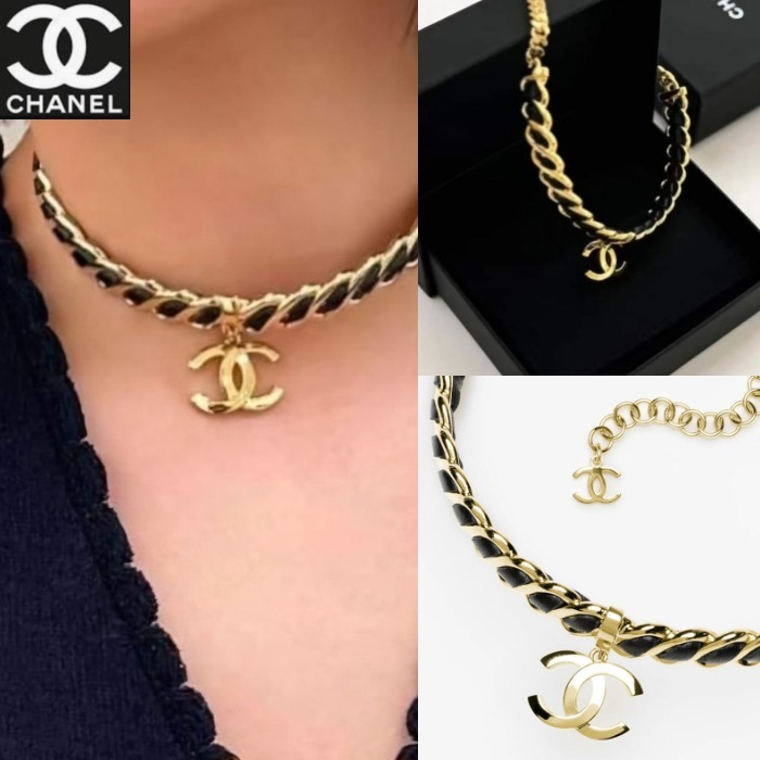 ゴージャス存在感♡お洒落なチェーン【CHANEL】チョーカー
