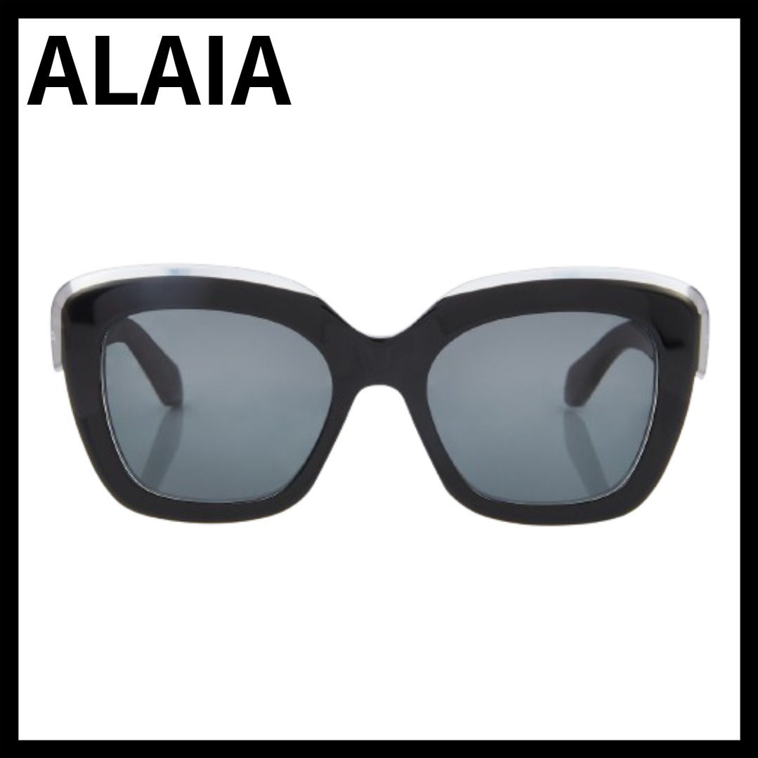 ALAIA アライア ロゴ スクエア サングラス