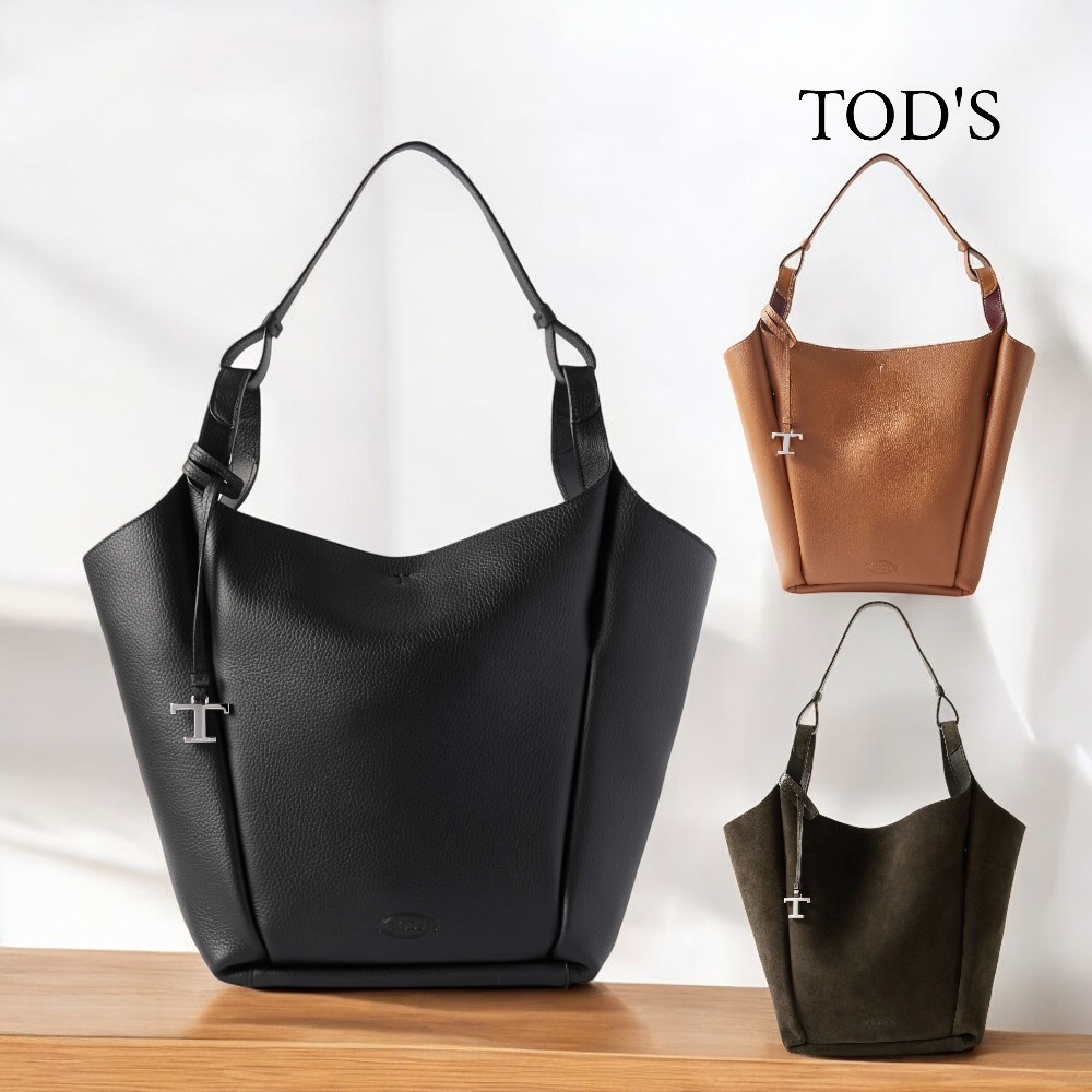 【Tod‘s】A4サイズOK☆ Api トートバッグ バケットバッグ
