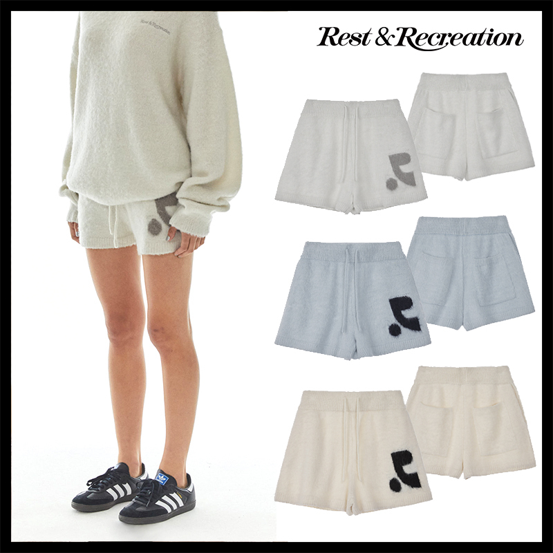 ★関税/送料込★Rest&Recreation★HAIRY KNIT SHORTS