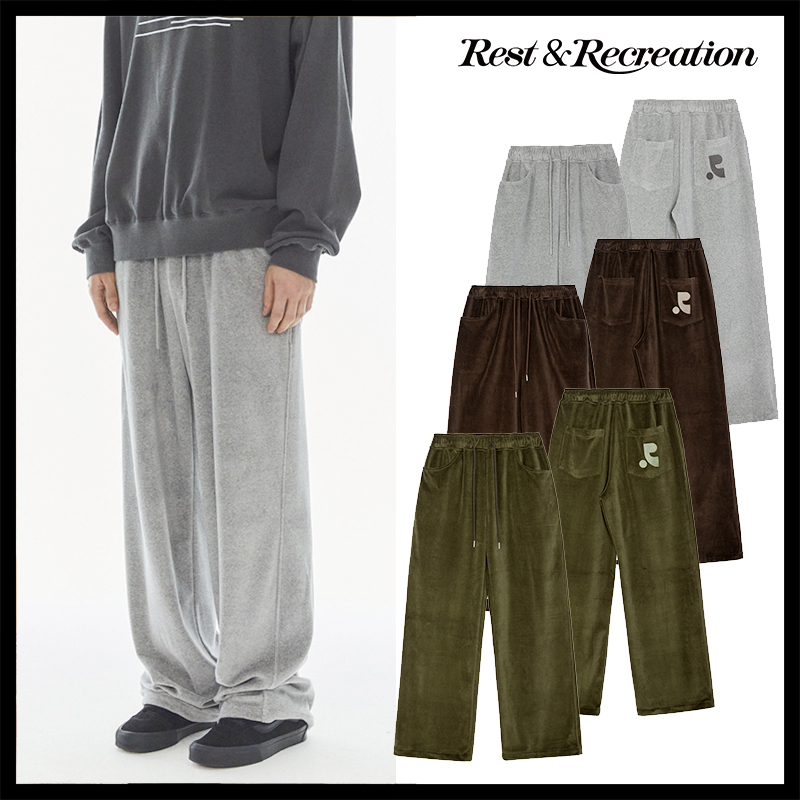 ★関税/送料込★Rest&Recreation★VELVET JOGGER PANTS