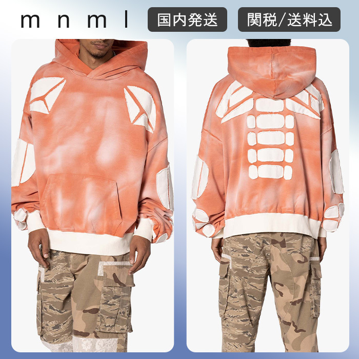 大人気！mnml★VL17 パーカー