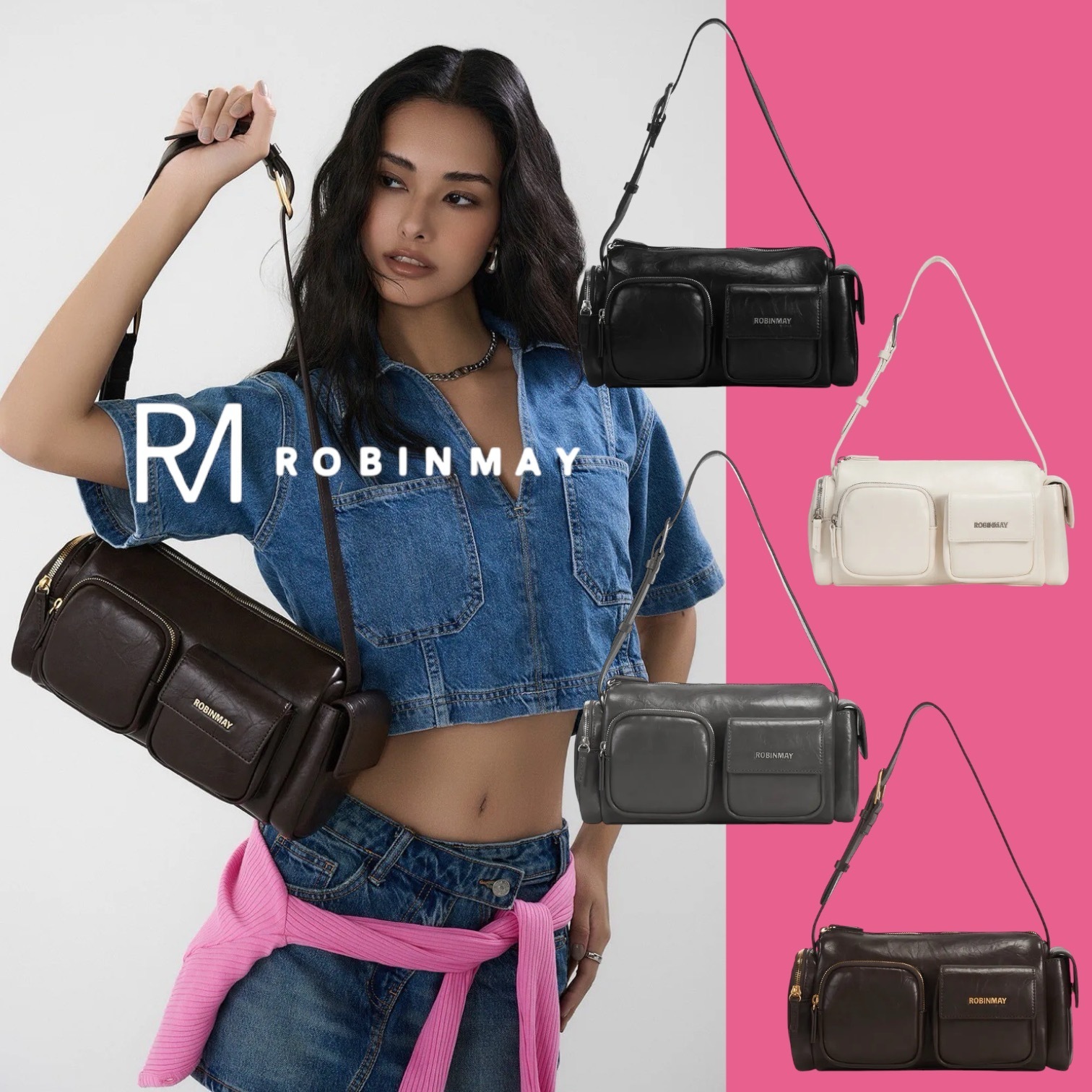 ★ROBINMAY☆爵跡蔓生肩背包 トート ショルダーバック/送料込