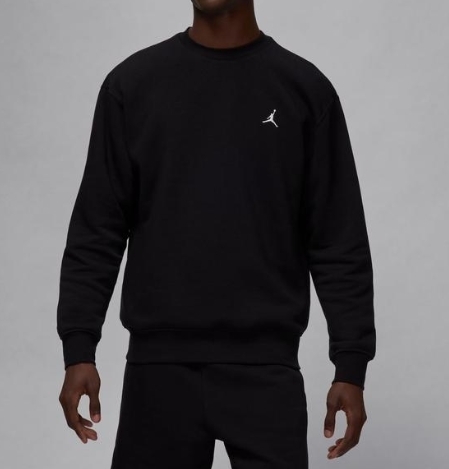【NIKE】M J BRK FLC CREW BLK/WHT 国内発送