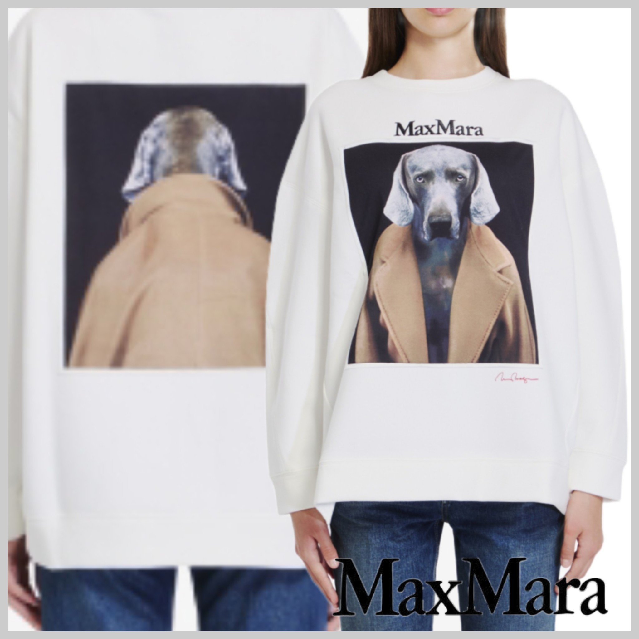 【激安通販オンラインショップ】 SALE】MAX MARA チプリア ピュアコットンジャージーTシャツ トップス