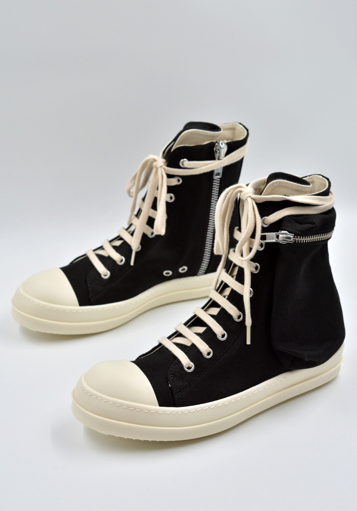 【正規店出品】RICK OWENS DRKSHDW CARGO DENIM SNEAKERS