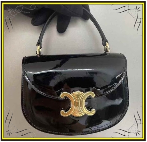 【CELINE】セリーヌ ミニ ブザス クレア バッグ トリオンフ