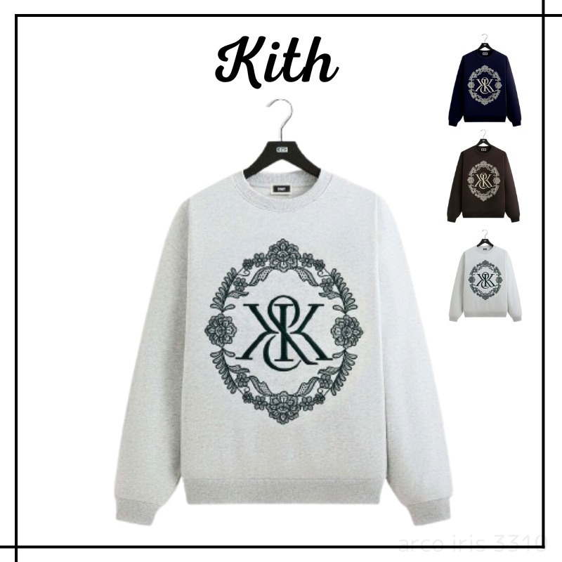 【KITH】フローラル レース ネルソン クルーネック