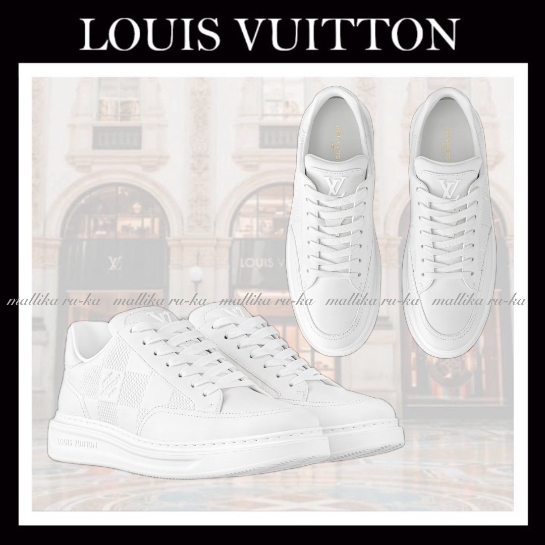 すぐ届く☆【LOUIS VUITTON】ビバリーヒルズ ライン スニーカー