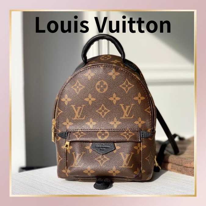 大人気！まとめ一覧 Louis Vuitton】パーム ミニ バックパック スプリングス バッグ