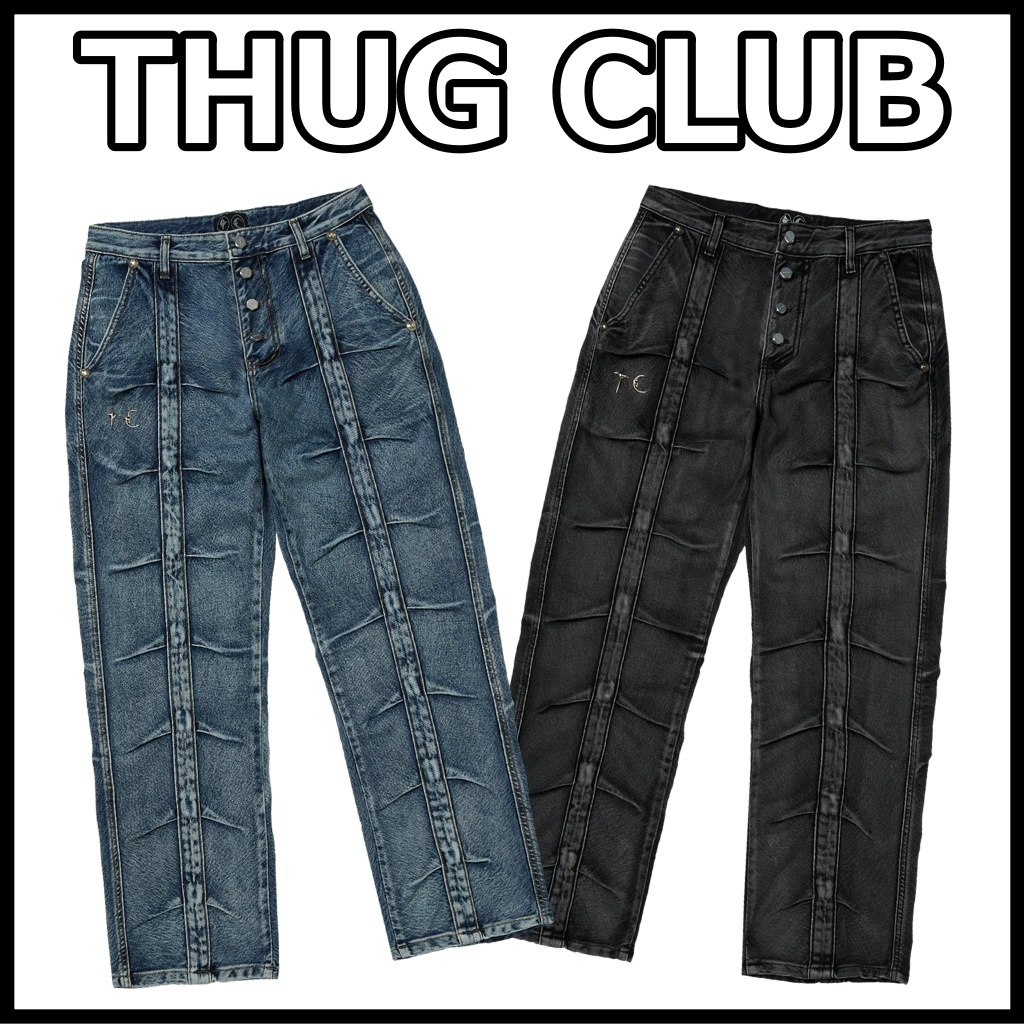 【Thug Club】Line GOB Denim Pants [正規品] [関税・送料込み]