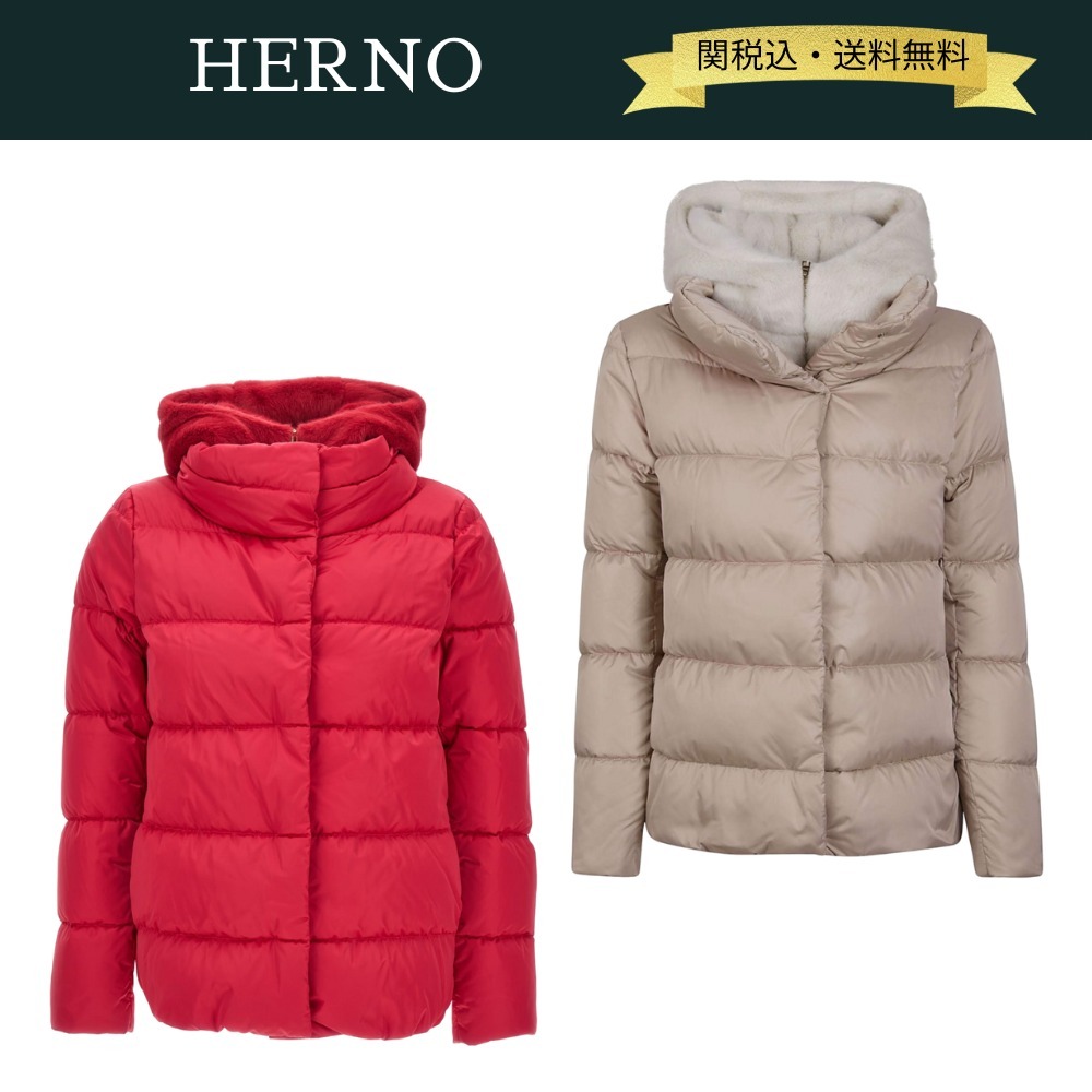 VIP価格【関税・送料込】HERNO サテン ダウンジャケット