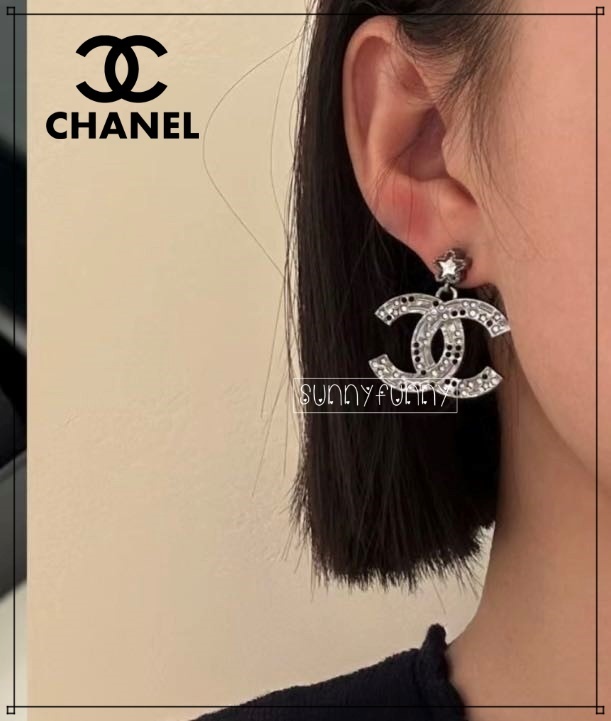 《24K★》CHANEL CCロゴピアス