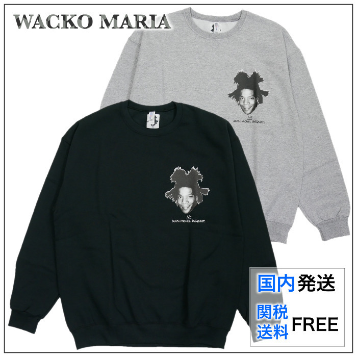 【国内買付】WACKOMARIA JEAN-MICHEL BASQUIA SWEAT スウェット