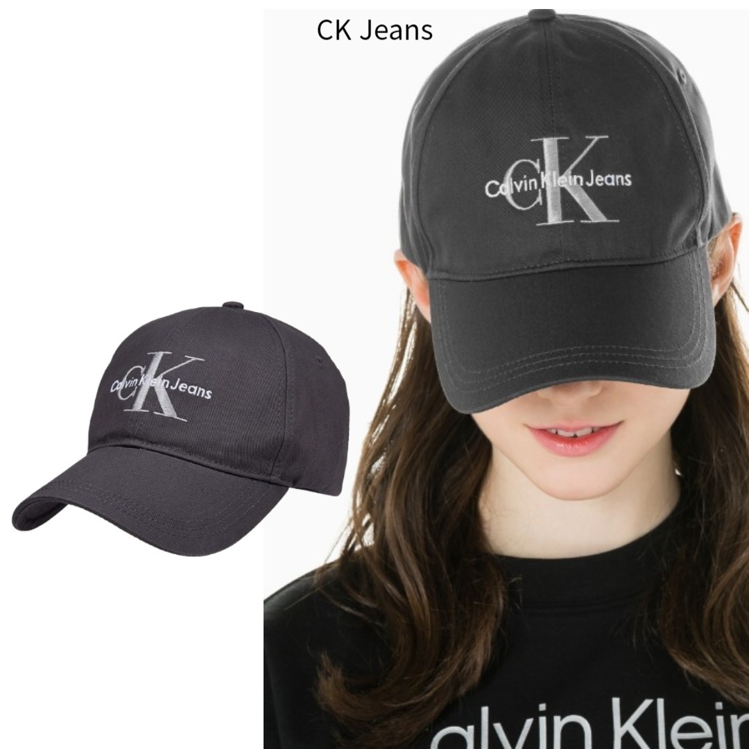 CK Jeans■Monogrammed Embroidery Ball Cap ■送料込