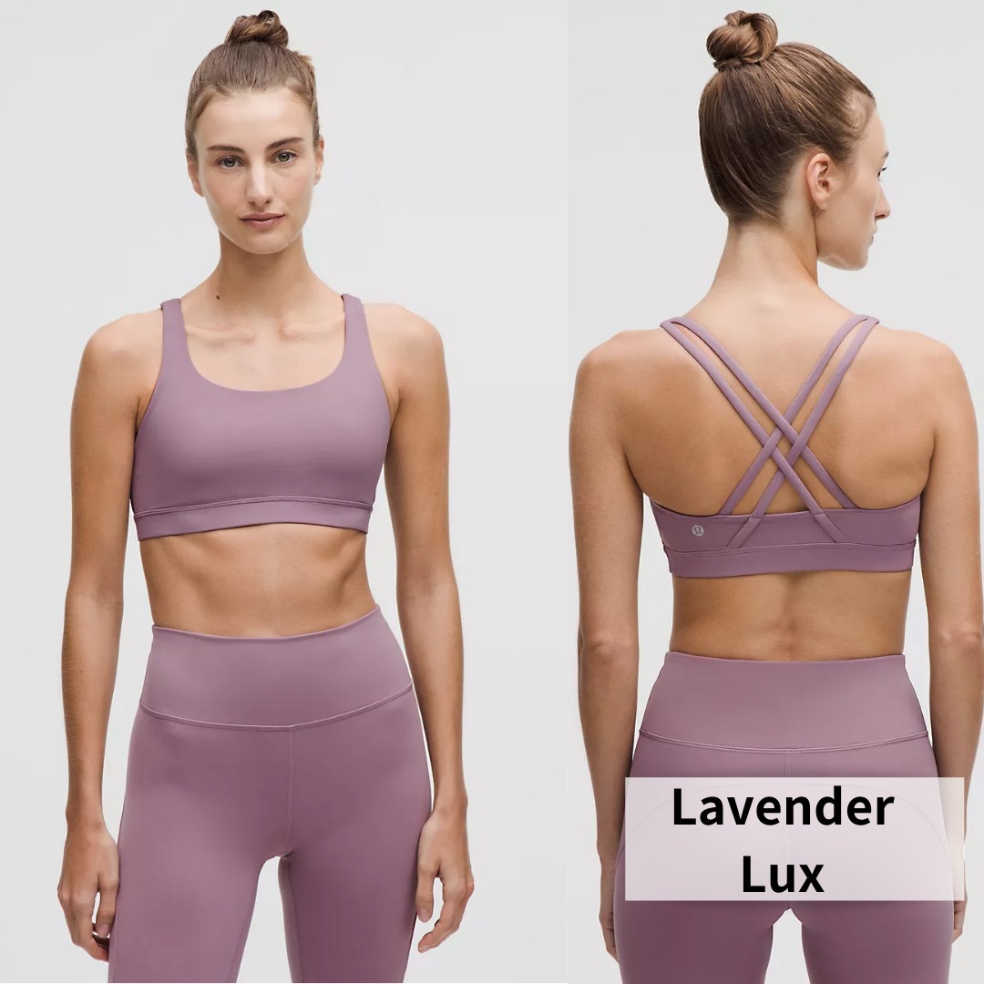 lululemon】背中美人 バッククロス☆Energy Bra☆スポーツブラ