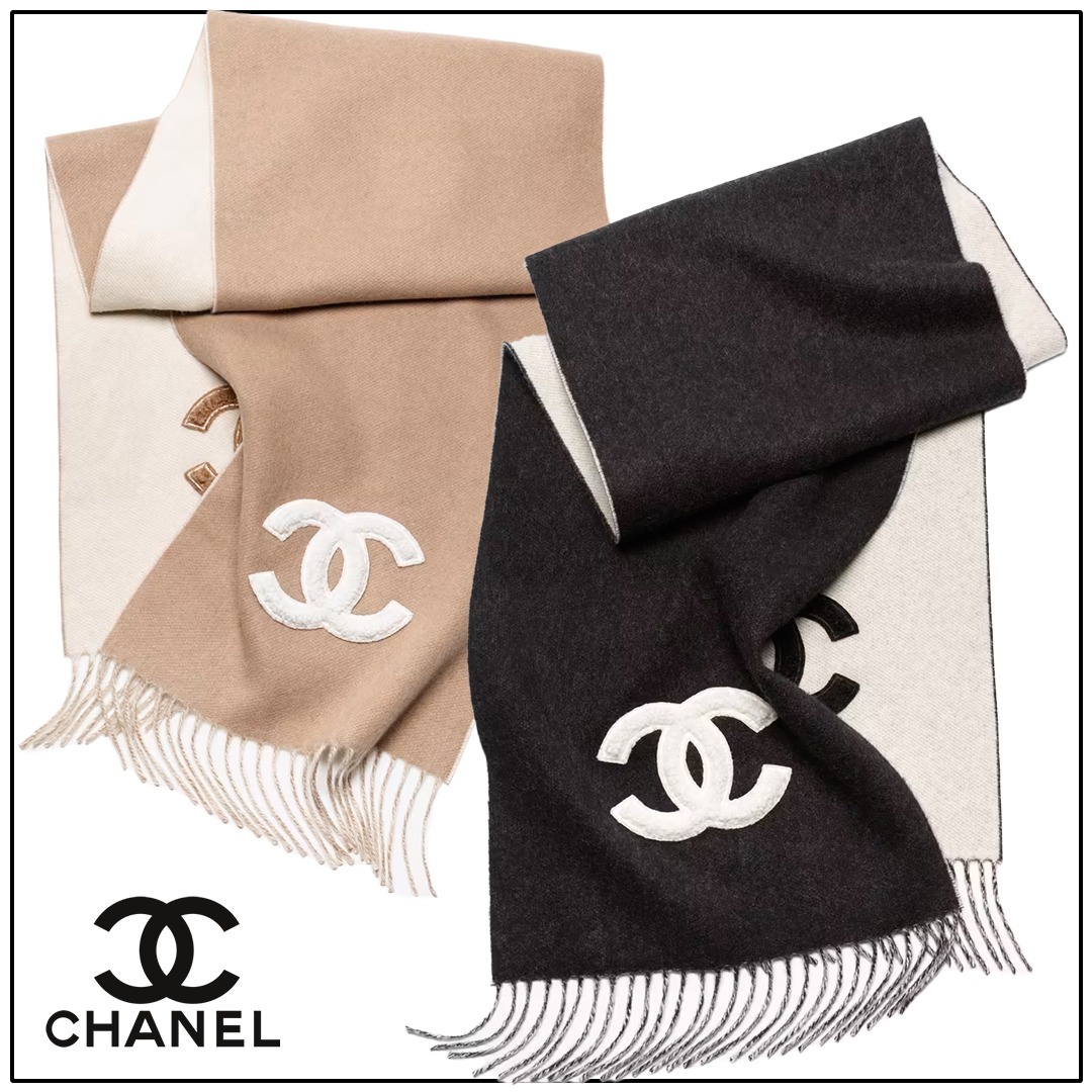 ふわもこ【CHANEL】あったかマフラー