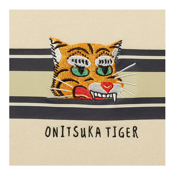 国内発送【Onitsuka Tiger】トラ 刺繍 ライン スウェット 新品未使用 オニツカタイガー スウェット 虎 刺繍 - メルカリ