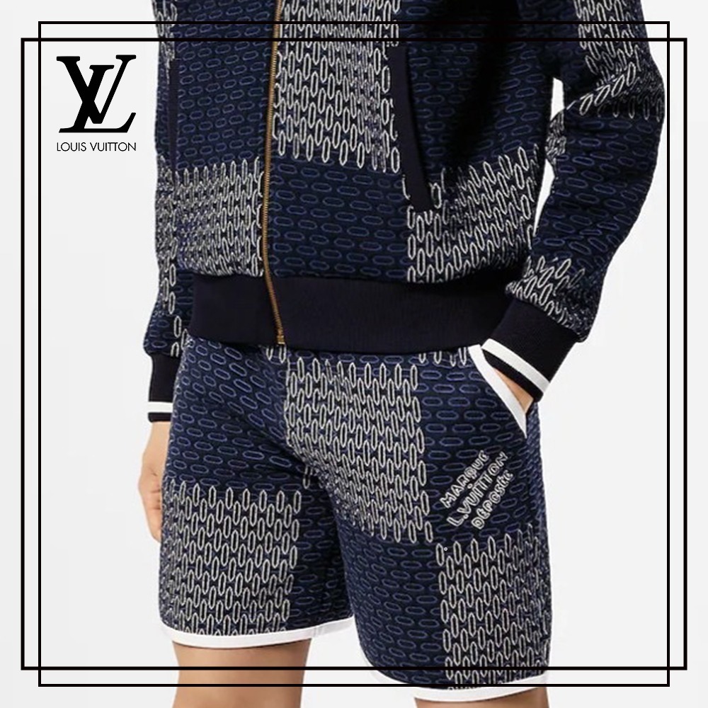 ＊セットアップ可能＊【Louis Vuitton】コットンショーツ ダミエ
