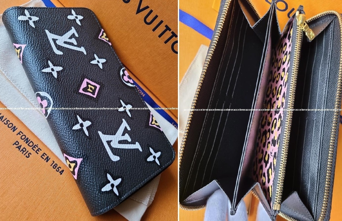 国内即発 LV ファスナー開閉式で機能性に優れた ZIPPY WALLET