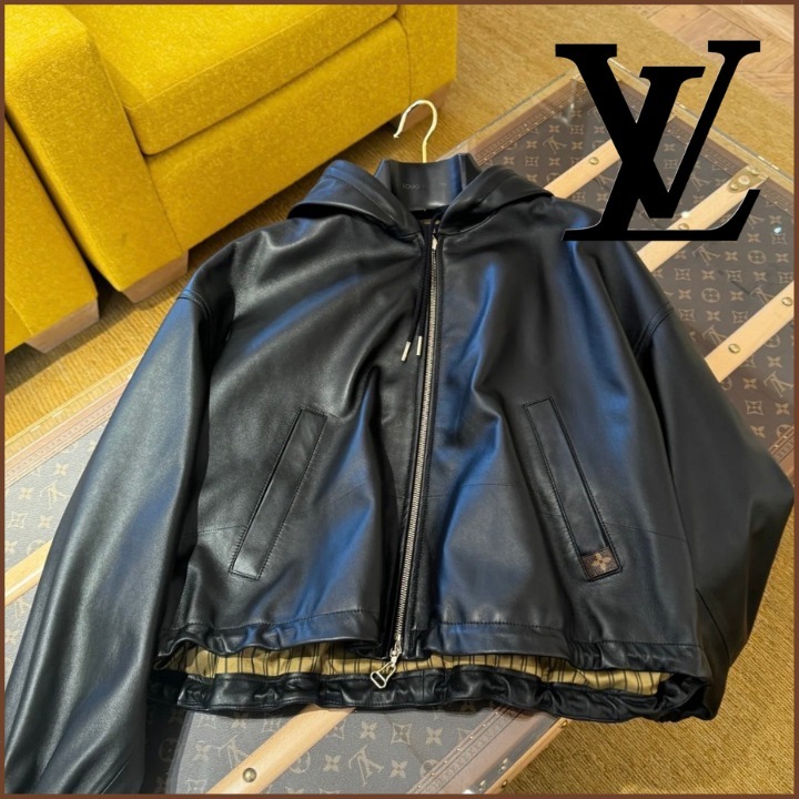 《クールな雰囲気★》Louis Vuitton レザージャケット