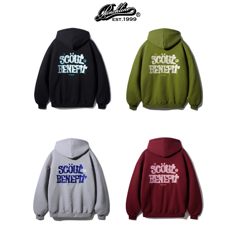 【PUNCHLINE】24FW★ Scout Hoodie