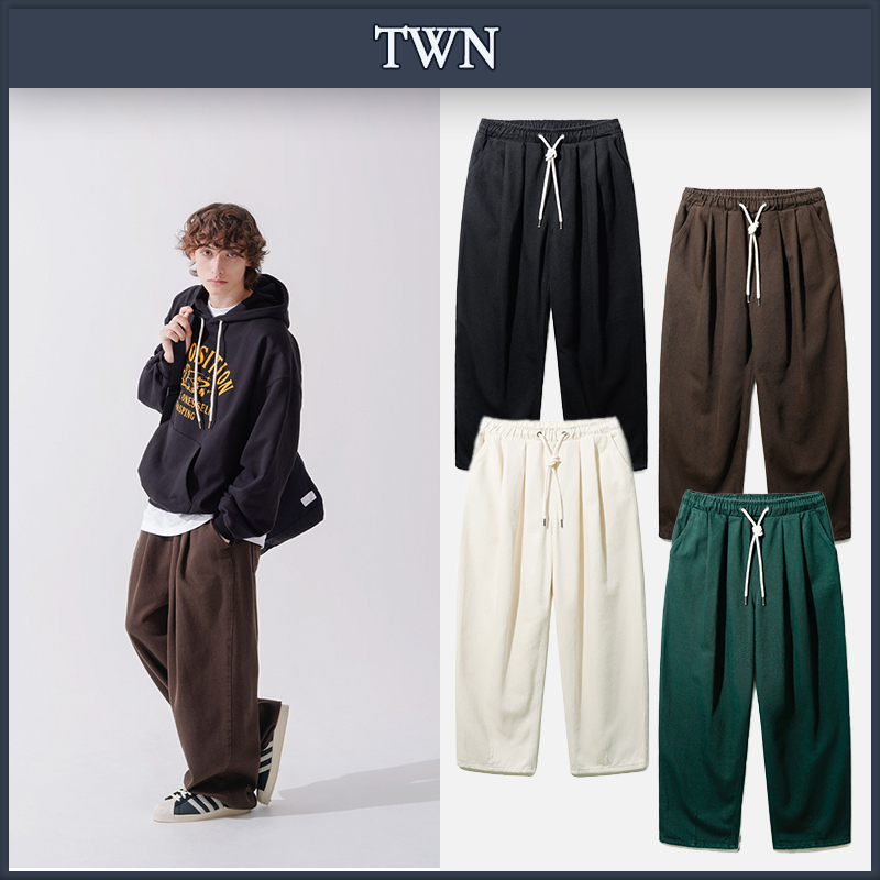 【TWN】★男女兼用★24AW BANTER WASHING COTTON PANTS