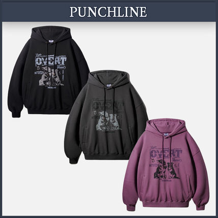 [ PUNCHLINE]★24FW★韓国人気★OVERT HOODIE PUNCHLINE(パンチライン) パーカー・フーディ(メンズ) - 海外