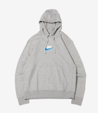 パーカー・フーディ Nike Club French Terry Pullover Hoodie Dark Grey Heather