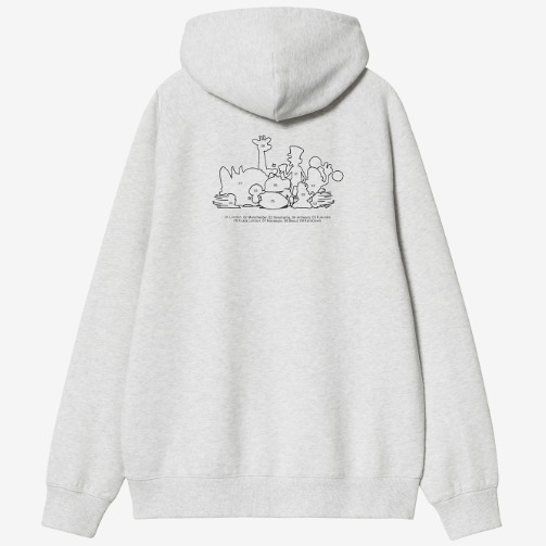 パーカー・フーディ CARHARTT HOODED COFFEE SWEATSHIRT 4FM014 CARHARTT HOODED COFFEE SWEATSHIRT 4FM014 (Carhartt/パーカー