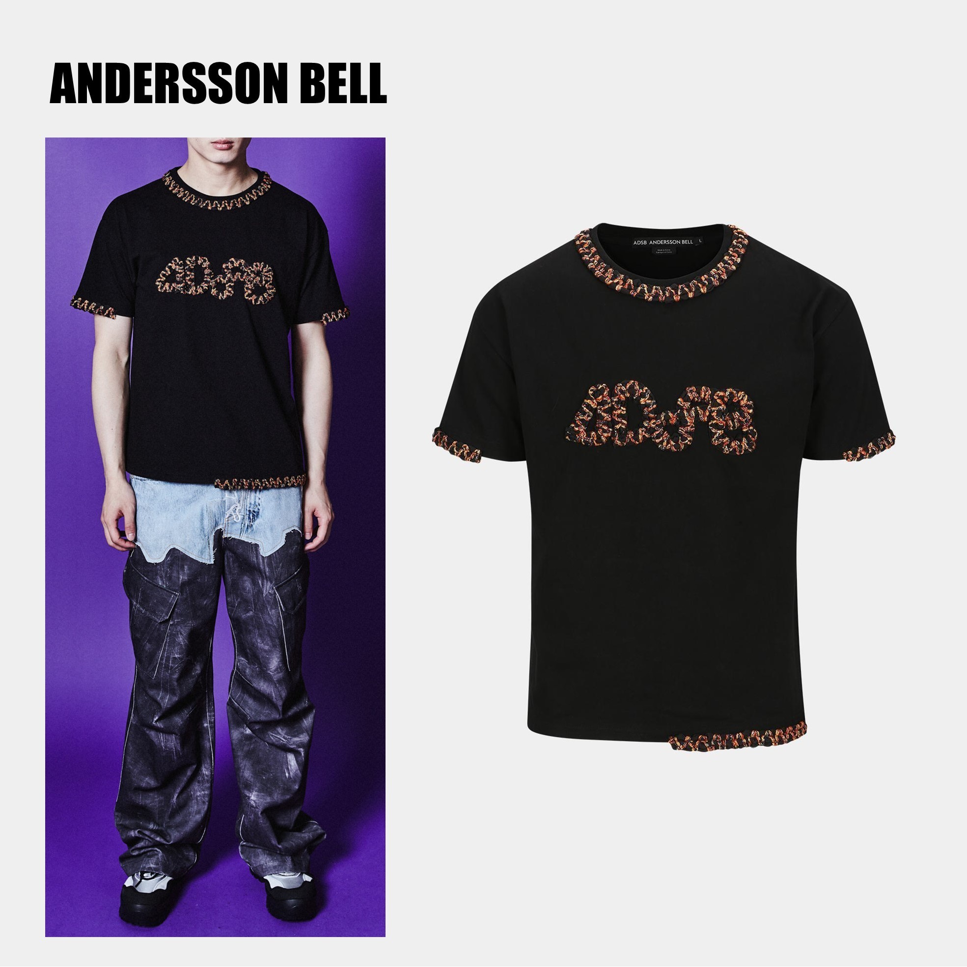 [ANDERSSON BELL] JULIAN ADSB LOGO T-SHIRTS ☆送料込☆
