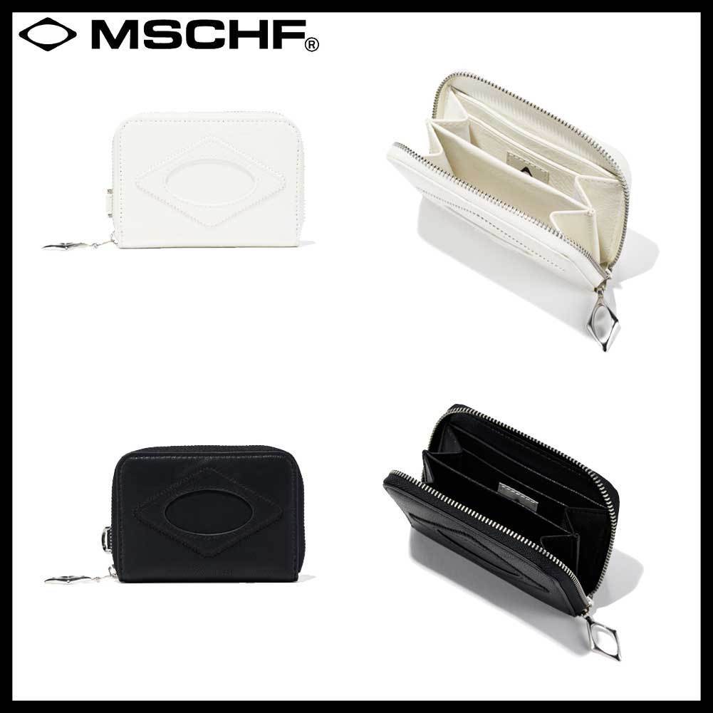 ●MISCHIEF●RHOMBUS ZIP-AROUND WALLET ミニ財布 韓国人気