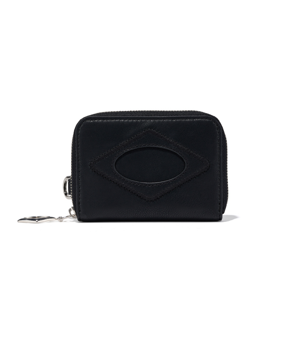 ★MISCHIEF★RHOMBUS ZIP-AROUND WALLET★ミニ財布 韓国人気★ ○MISCHIEF○RHOMBUS ZIP-AROUND WALLET ミニ財布 韓国人気