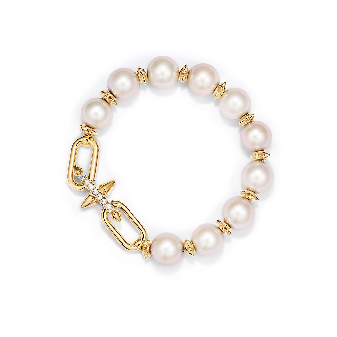 国内発すぐ届く☆Tiffany&Co.パール ブレスレット 華やかで素敵