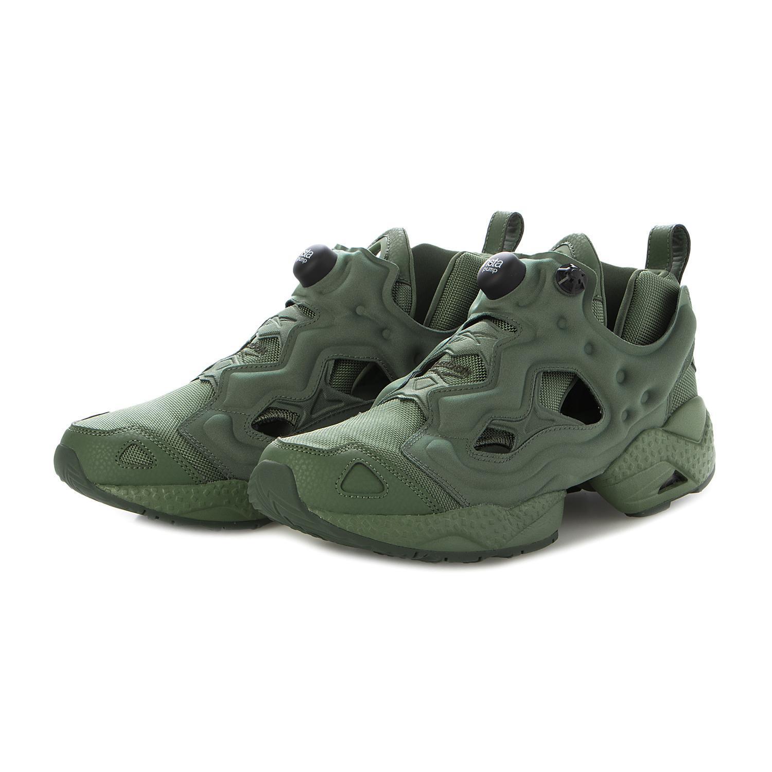国内配送 Reebok INSTAPUMP FURY 95 GREEN/BLACK