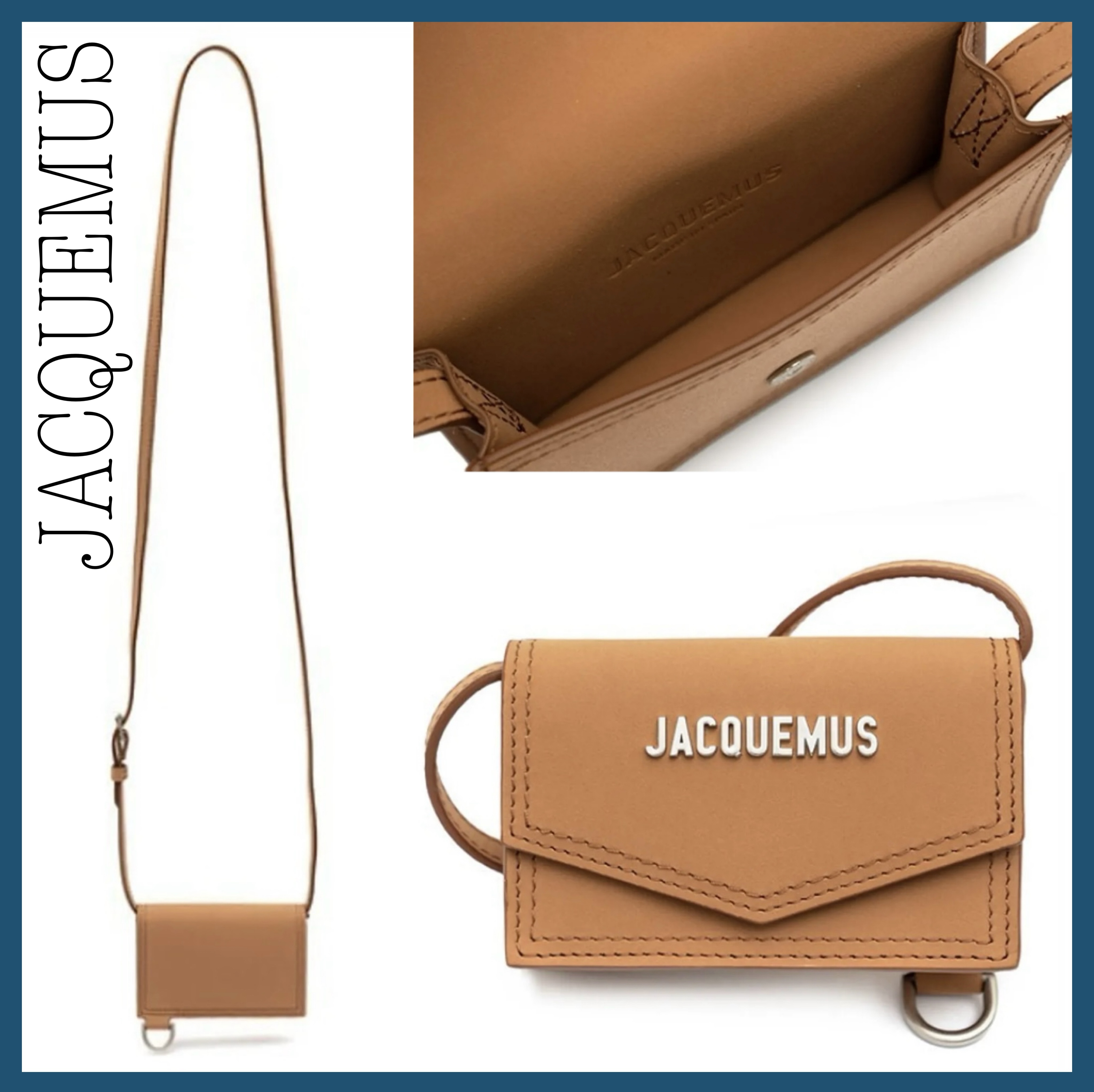 【関税込み】 ☆JACQUEMUS☆ LE PORT AZUR カードホルダー