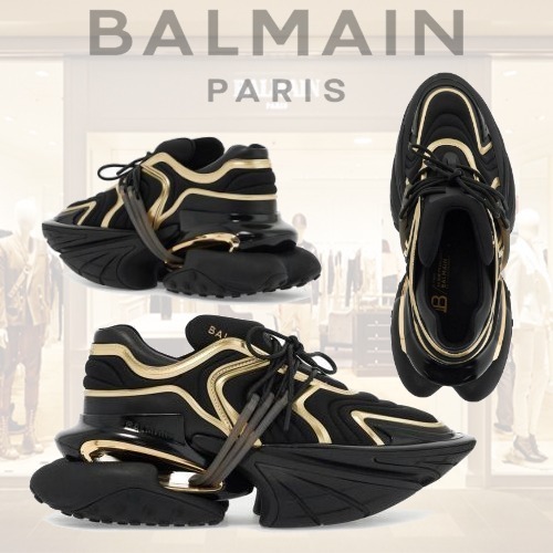 BALMAIN☆ネオプレン スニーカー メンズ ネオプレン Unicorn ローカットスニーカー - Men | BALMAIN