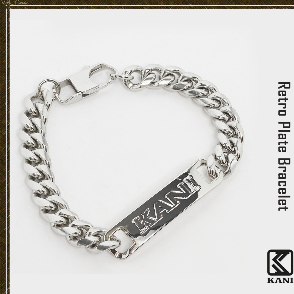 KARL KANI◆カールカナイ ブレスレット Retro Plate Bracelet