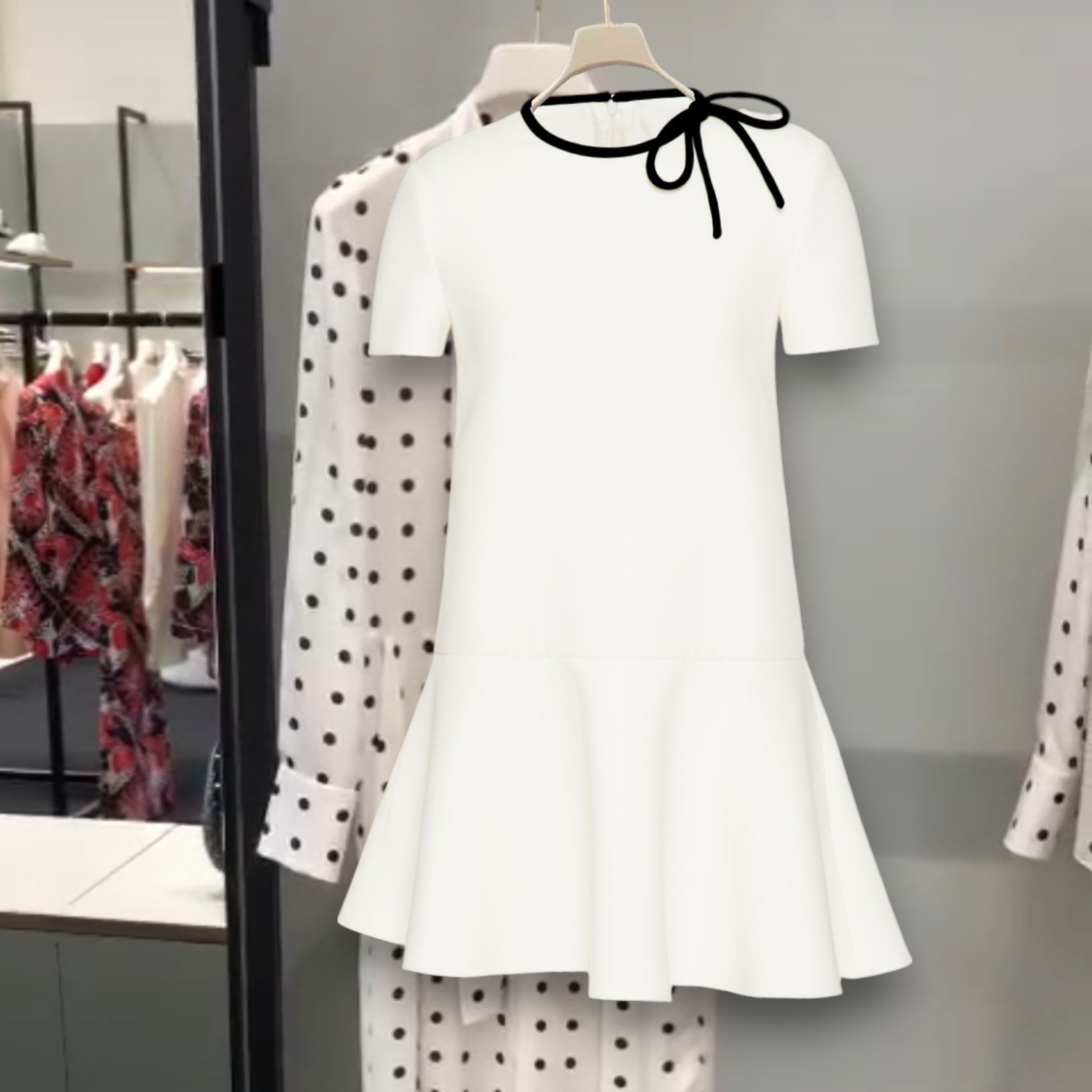 VALENTINO クレープクチュール ワンピース