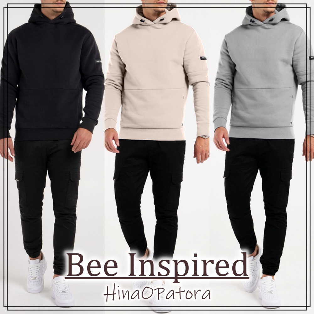 関税送料込*Bee Inspired*ネト オーバーヘッド パーカー