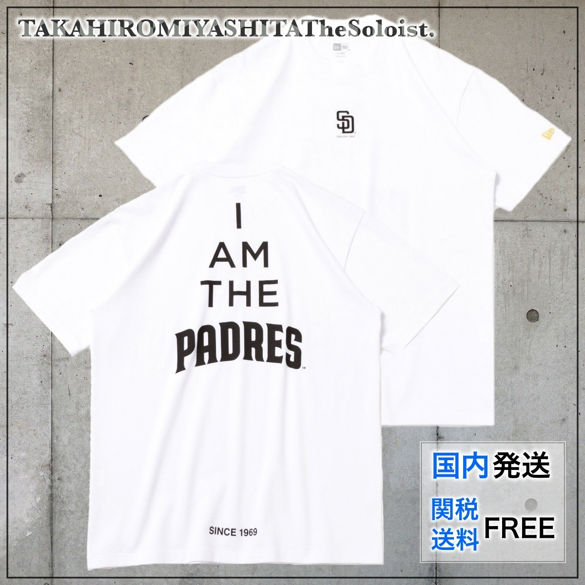 【国内買付】TAKAHIROMIYASHITATheSoloist. S/S Cotton Tシャツ