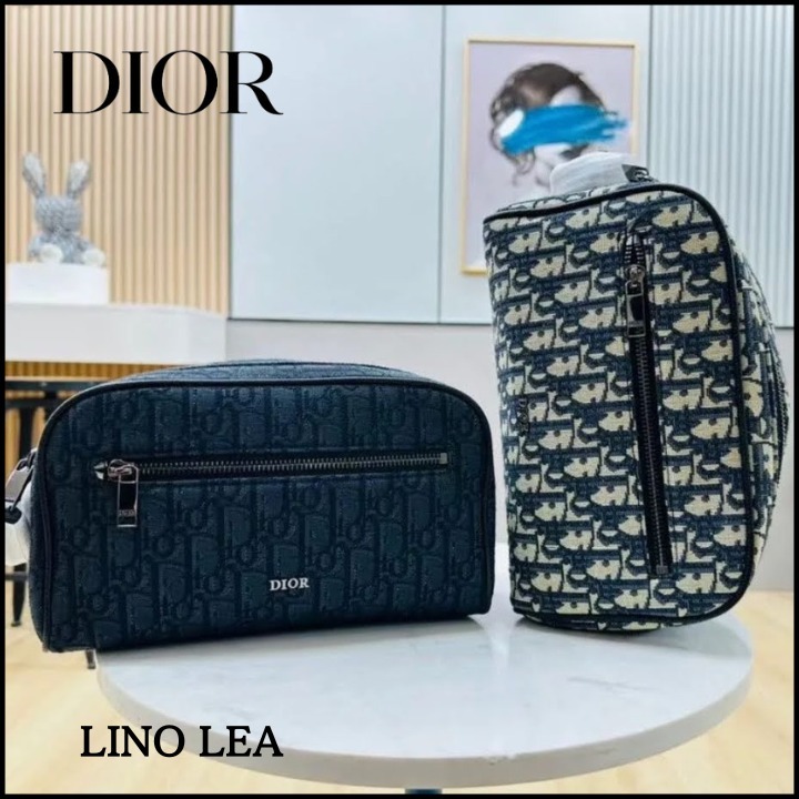 《機能的♡》DIOR オブリーク ポーチ