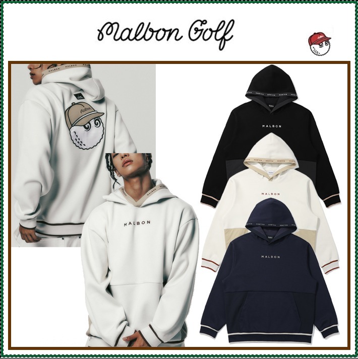【MALBON】 Airy Hoodie T-Shirt ■MAN / 追跡付