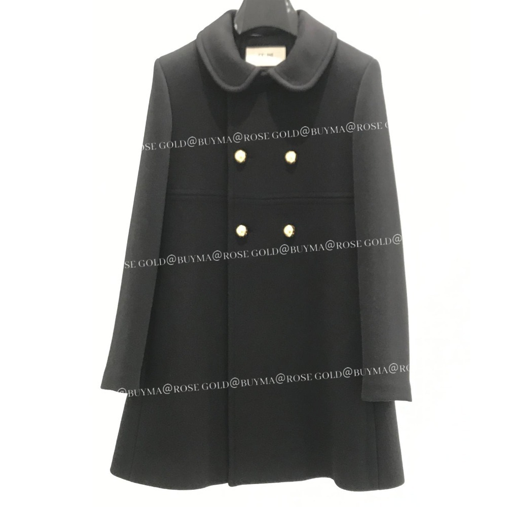 本物保証/CELINE ビクトリーヌ コート ダブルフェイス カシミヤ